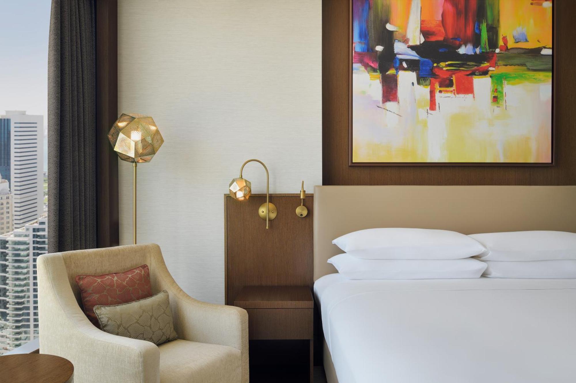 Delta Hotels By Marriott City Center الدوحة المظهر الخارجي الصورة A guest room at the hotel
